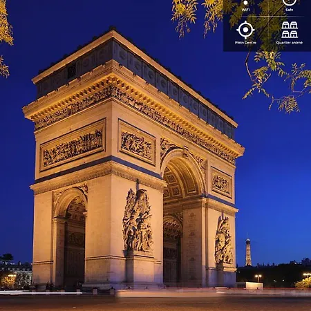 Cosy Arc De Triomphe Champs Elysees Parigi