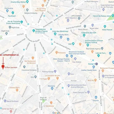 Cosy Arc De Triomphe Champs Elysees Appartamento
